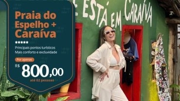 Privativo Praia do Espelho + Cara&iacute;va